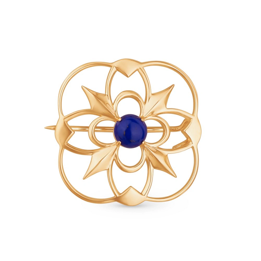 Брошь Костромской ЮЗ 12120013 4,64гр. 