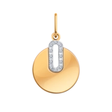 Кулон Atoll V50249 1,14гр.  - фото 2