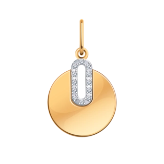 Кулон Atoll V50249 1,14гр.  - фото 2