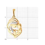 Кулон Sokolov 1030510 1,34гр.  - фото 5