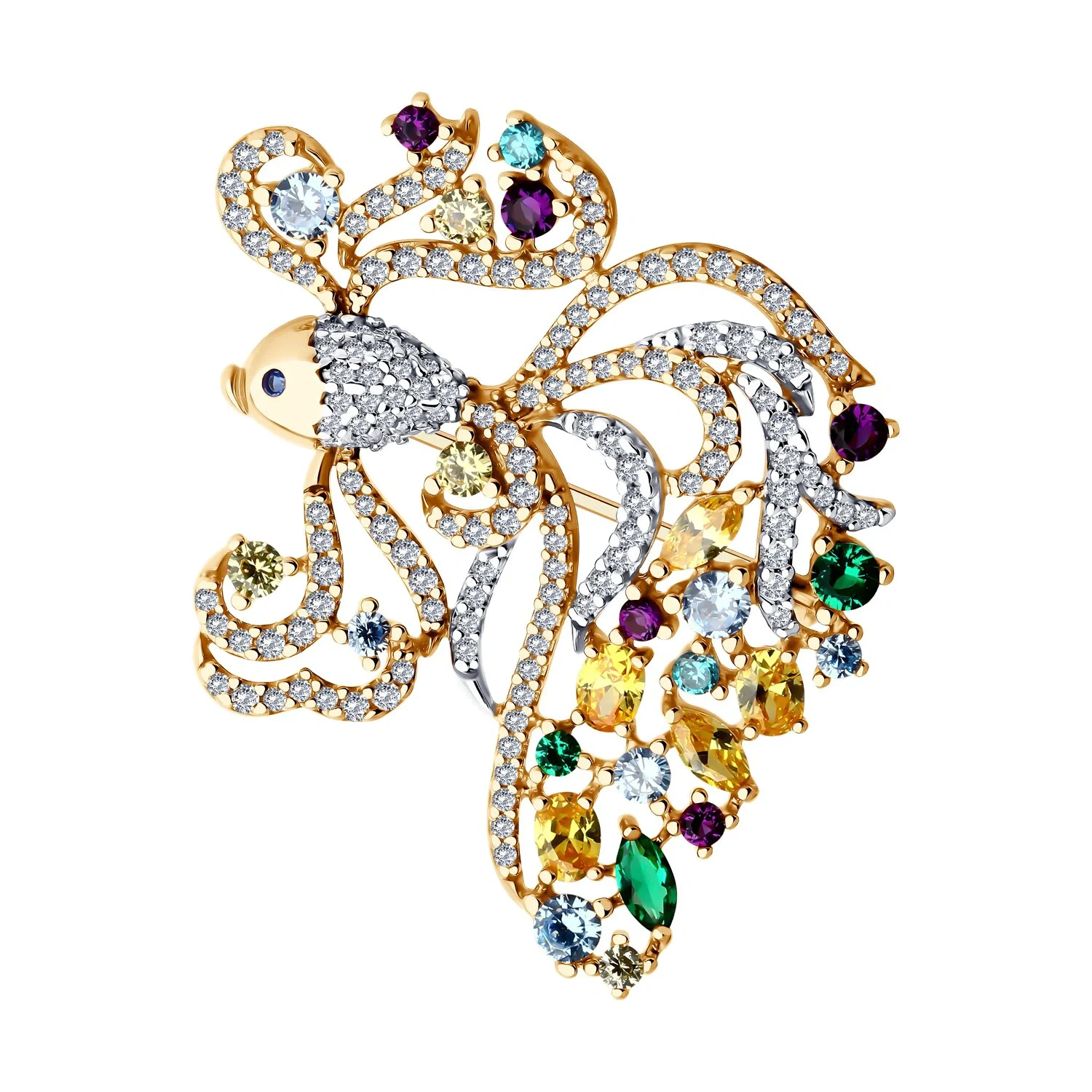 Брошь Sokolov 93040048 