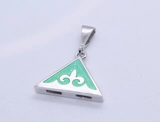 Кулон Кристалл-L П-05-19\1 (зел) 