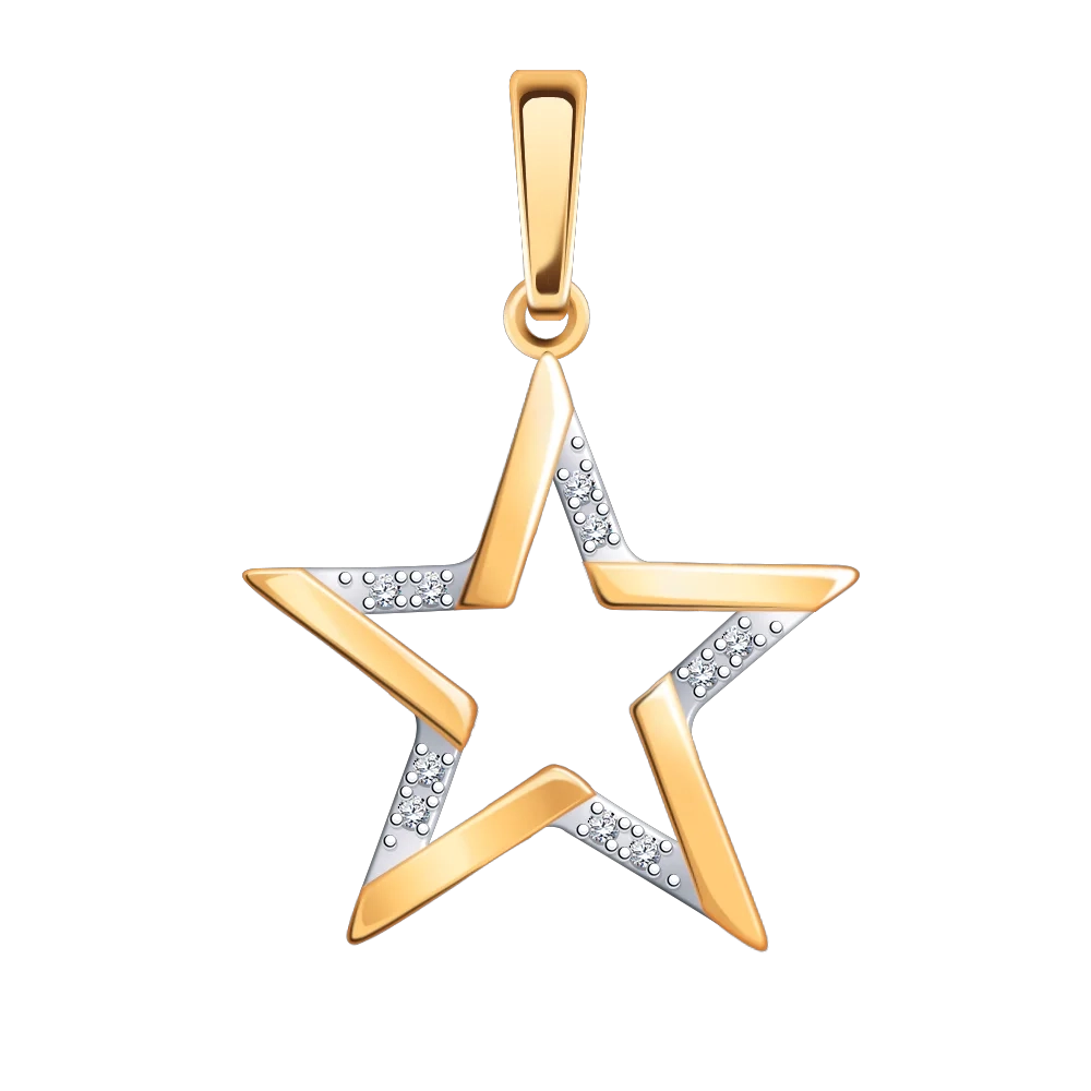 Кулон Atoll 50283 1,29гр.  - фото 2