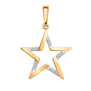 Кулон Atoll 50283 1,29гр.  - фото 2