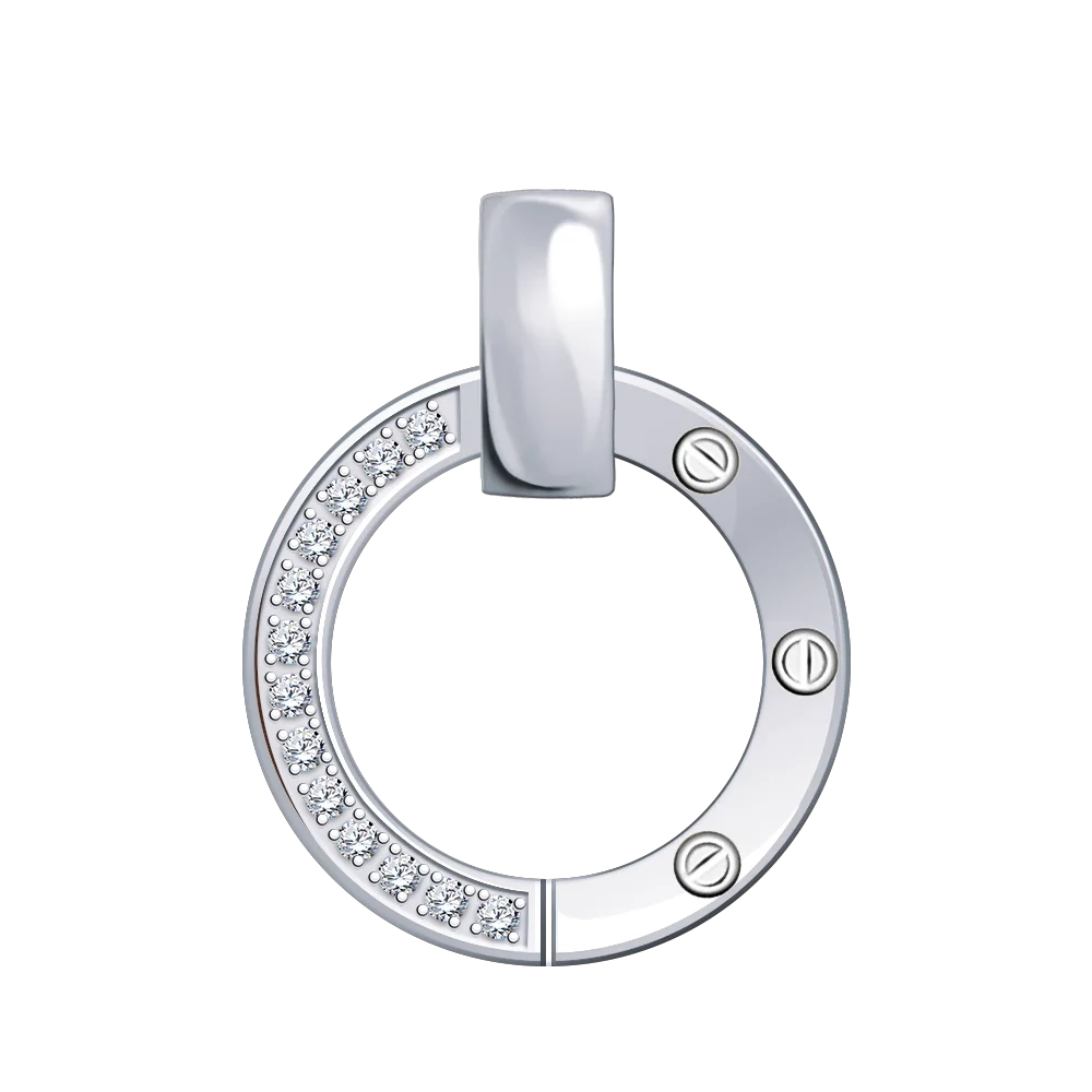 Кулон Atoll б50218 1,64гр.  - фото 2