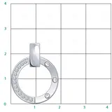 Кулон Atoll б50218 1,64гр.  - фото 3