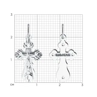 Кулон Sokolov 121396-3 