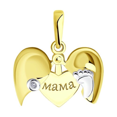 Кулон Diamant 53-230-01114-1 