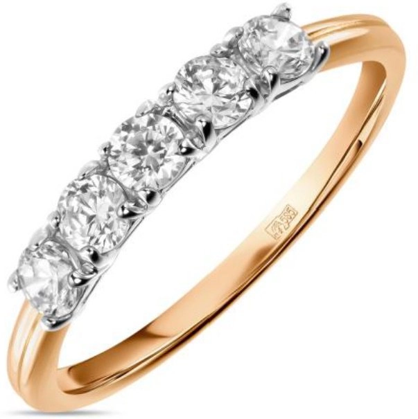 Кольцо Лукас R01-Z-Z-RMS-08 17р 1,54гр. 