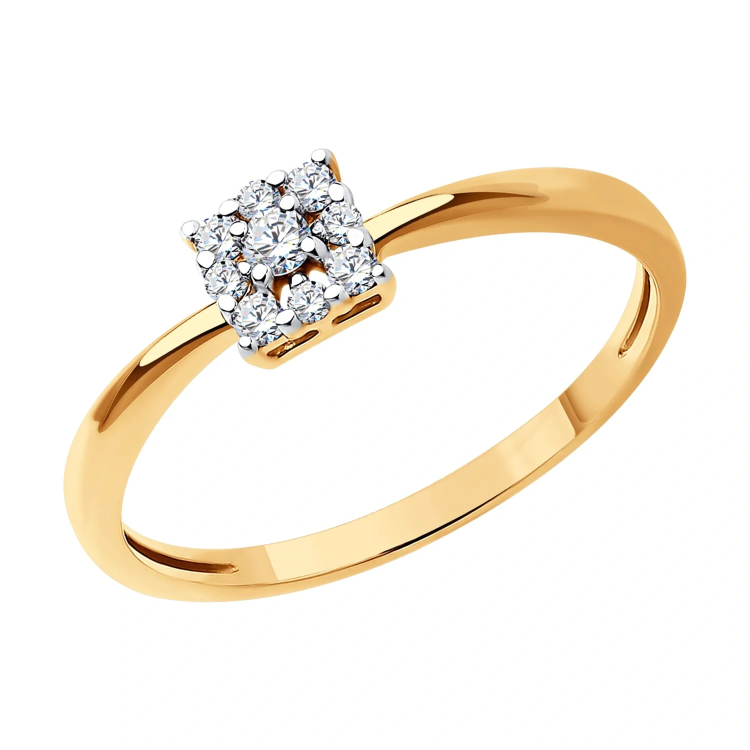 Кольцо  Sokolov 019106 17,5р 1,3гр.  - фото 6