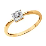 Кольцо  Sokolov 019106 17,5р 1,3гр.  - фото 6