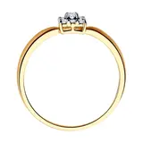 Кольцо  Sokolov 019106 17,5р 1,3гр.  - фото 4