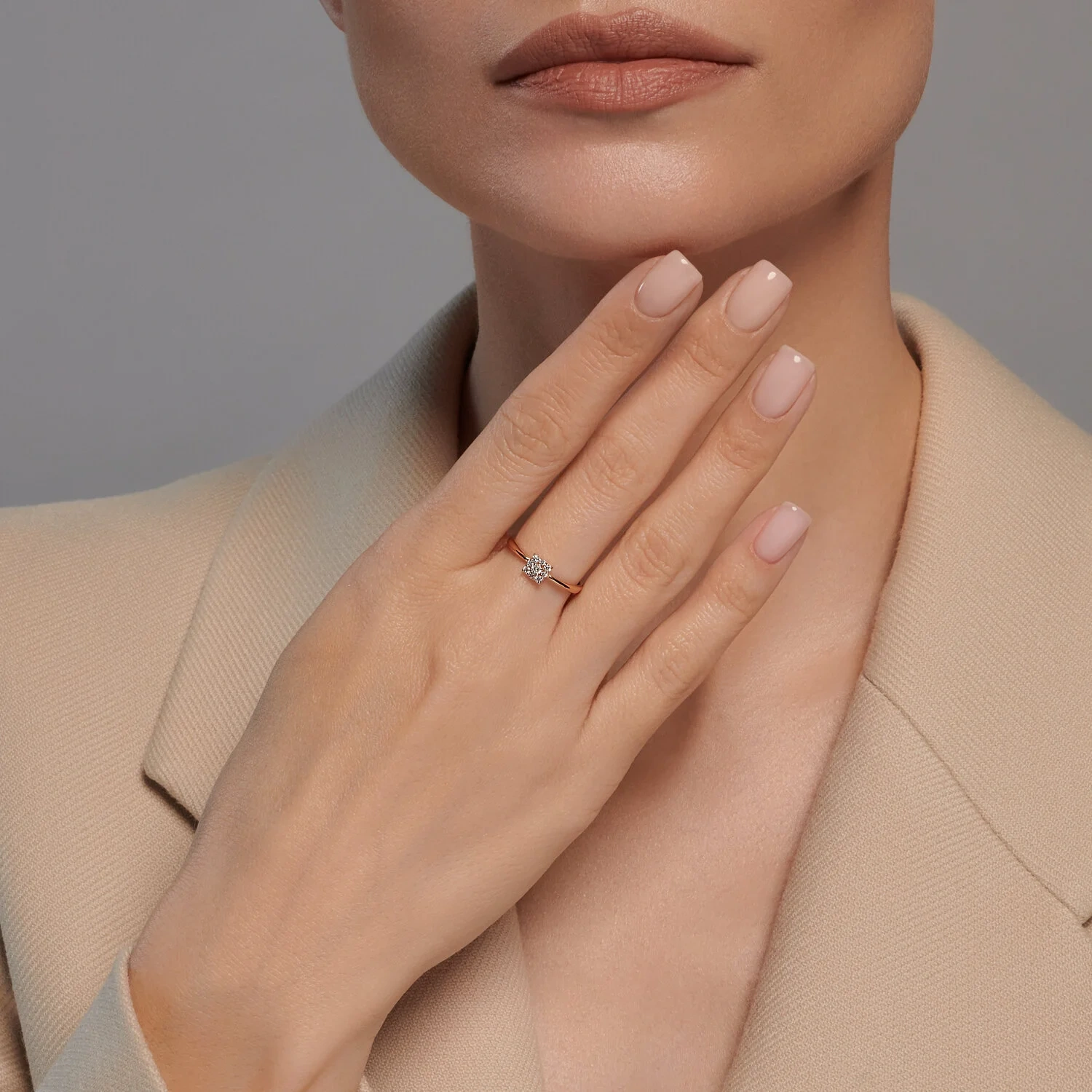 Кольцо  Sokolov 019106 17,5р 1,3гр.  - фото 3