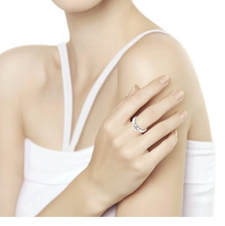 Кольцо Sokolov 1011676 17,5р 2,63гр. 