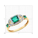 Кольцо Sokolov A71-00297 18р 2,14гр. 