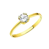 Кольцо Атолл л10620_18.5 18.5р 1.89гр  - фото 2