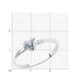 Кольцо Sokolov 1011989 15,5р 0,97гр.  - фото 2