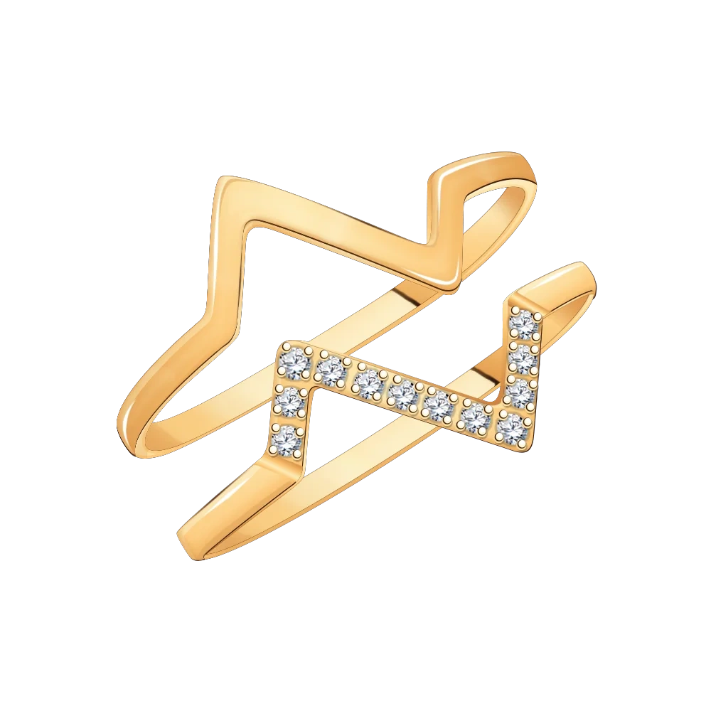 Кольцо Атолл 10829_16.5 16.5р 1.26гр 