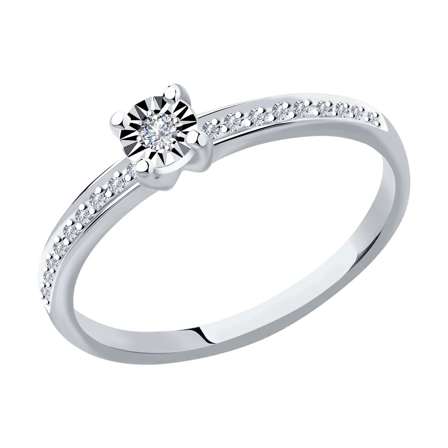 Кольцо Sokolov 1011980_17.5 17.5р 1.49гр  - фото 7