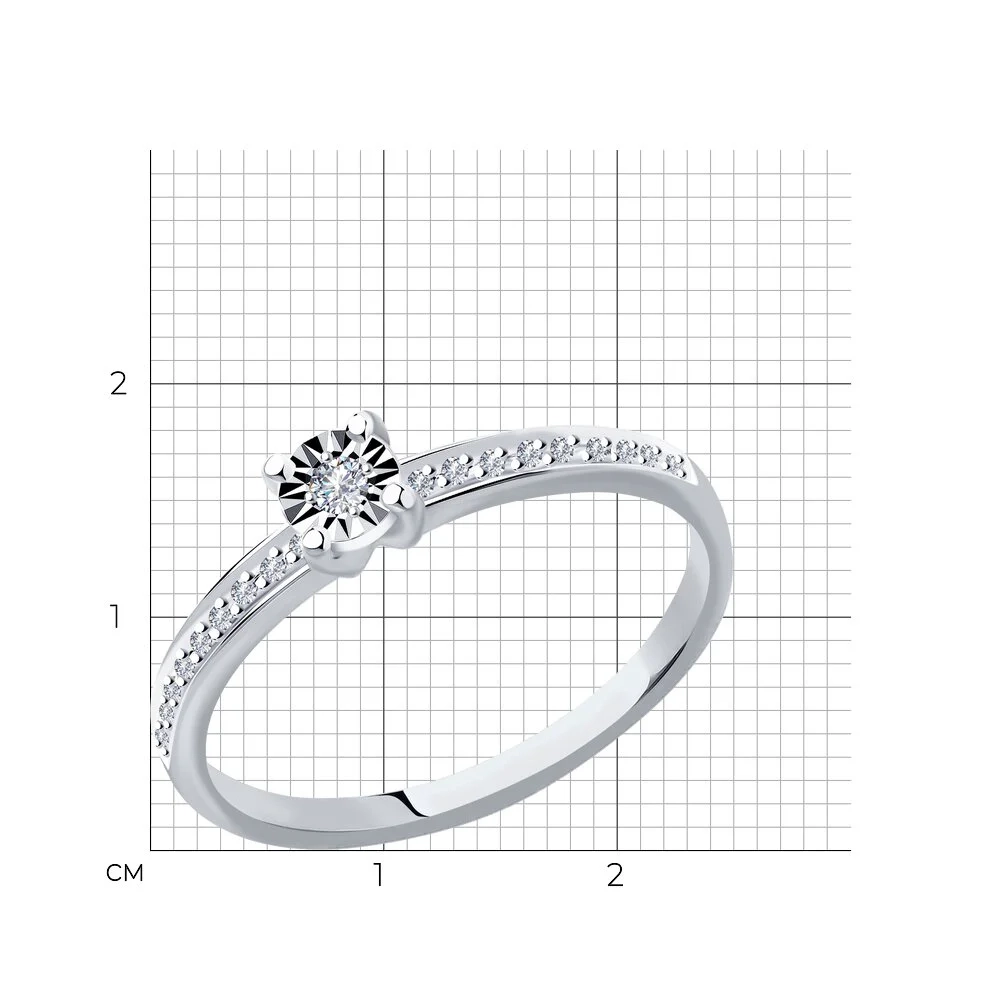 Кольцо Sokolov 1011980_17.5 17.5р 1.49гр  - фото 4