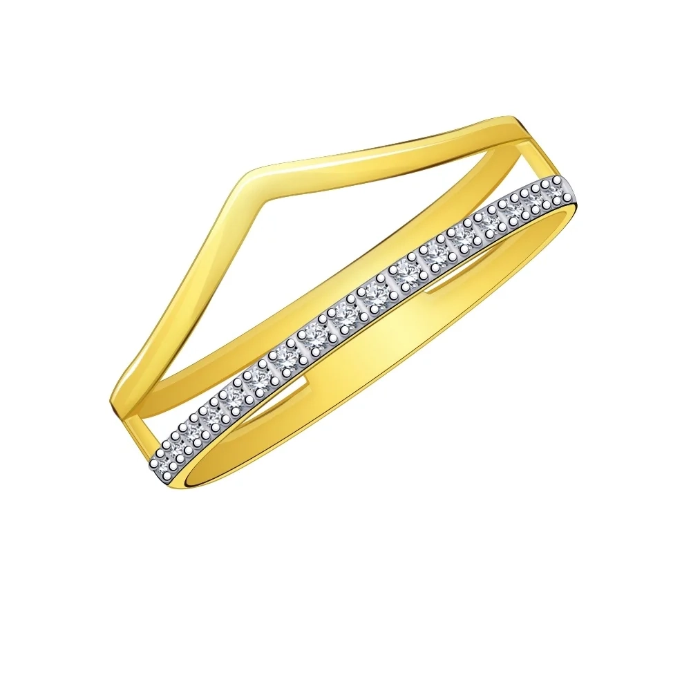 Кольцо  Атолл л10830_16 16р 1.23гр 