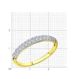 Кольцо Sokolov 017149-2_16 16р 0.94гр  - фото 5