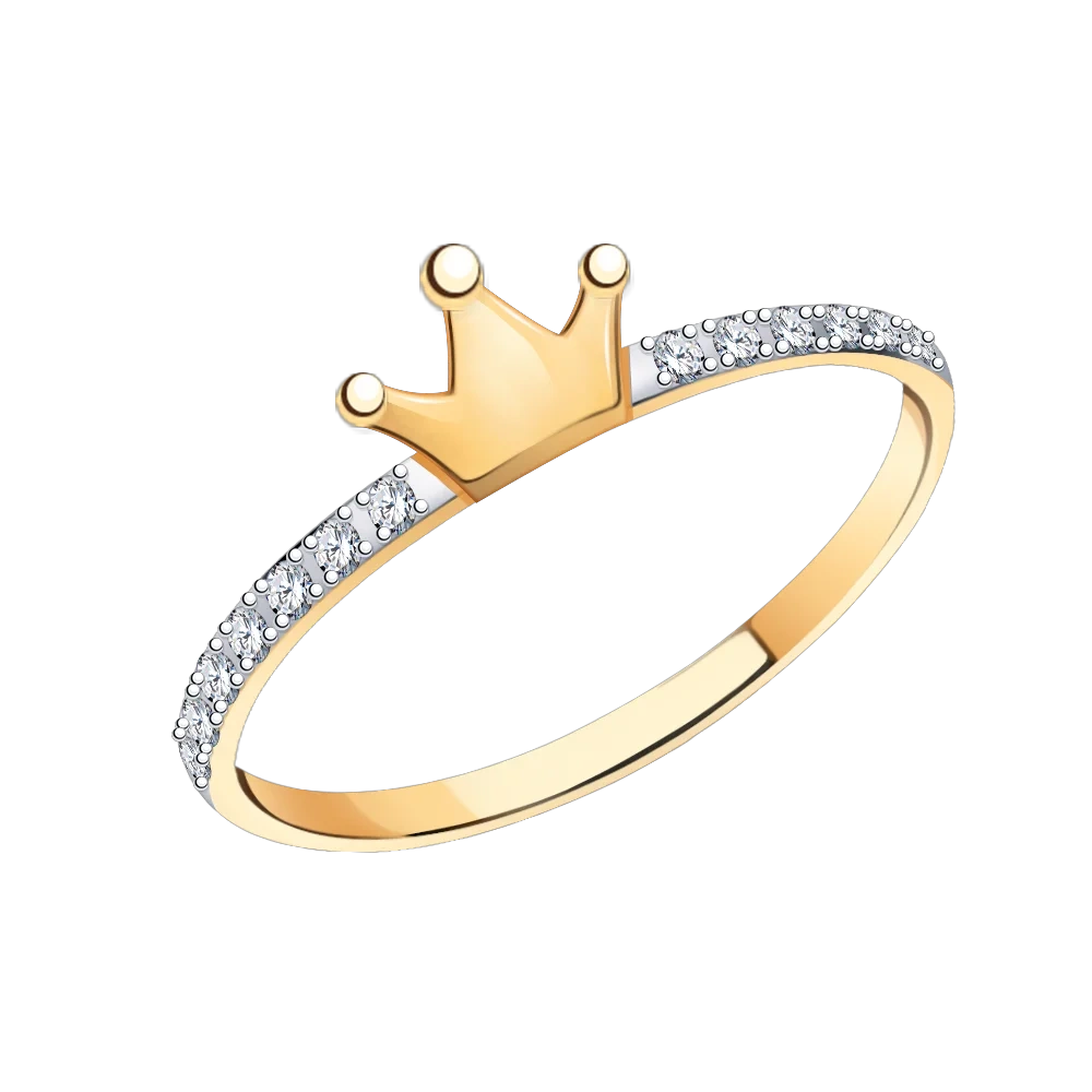 Кольцо Атолл 11106_16.5 16.5р 0.89гр  - фото 2