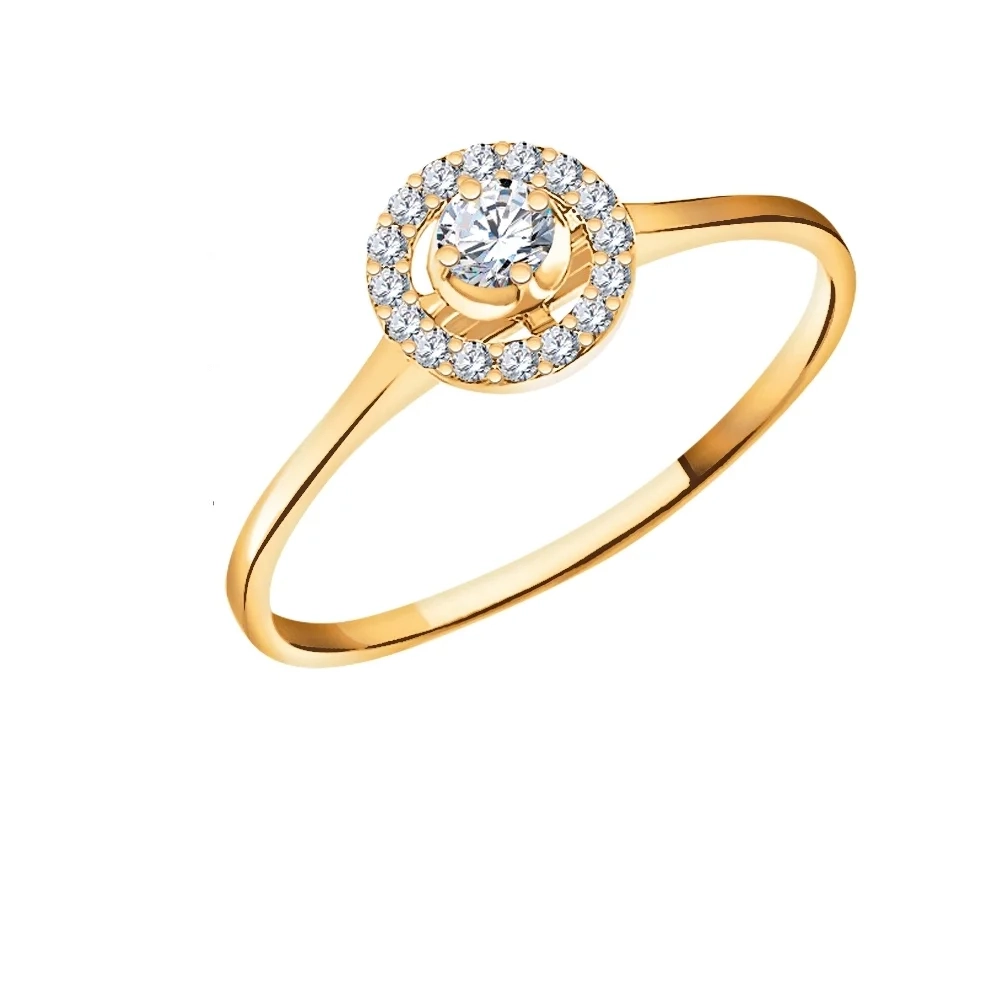 Кольцо Атолл  10059_15 15р 1.04гр  - фото 2