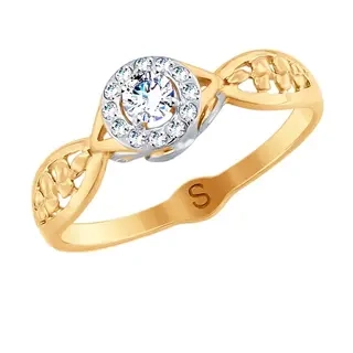 Кольцо  Sokolov 017966_17 17р 1.65гр 