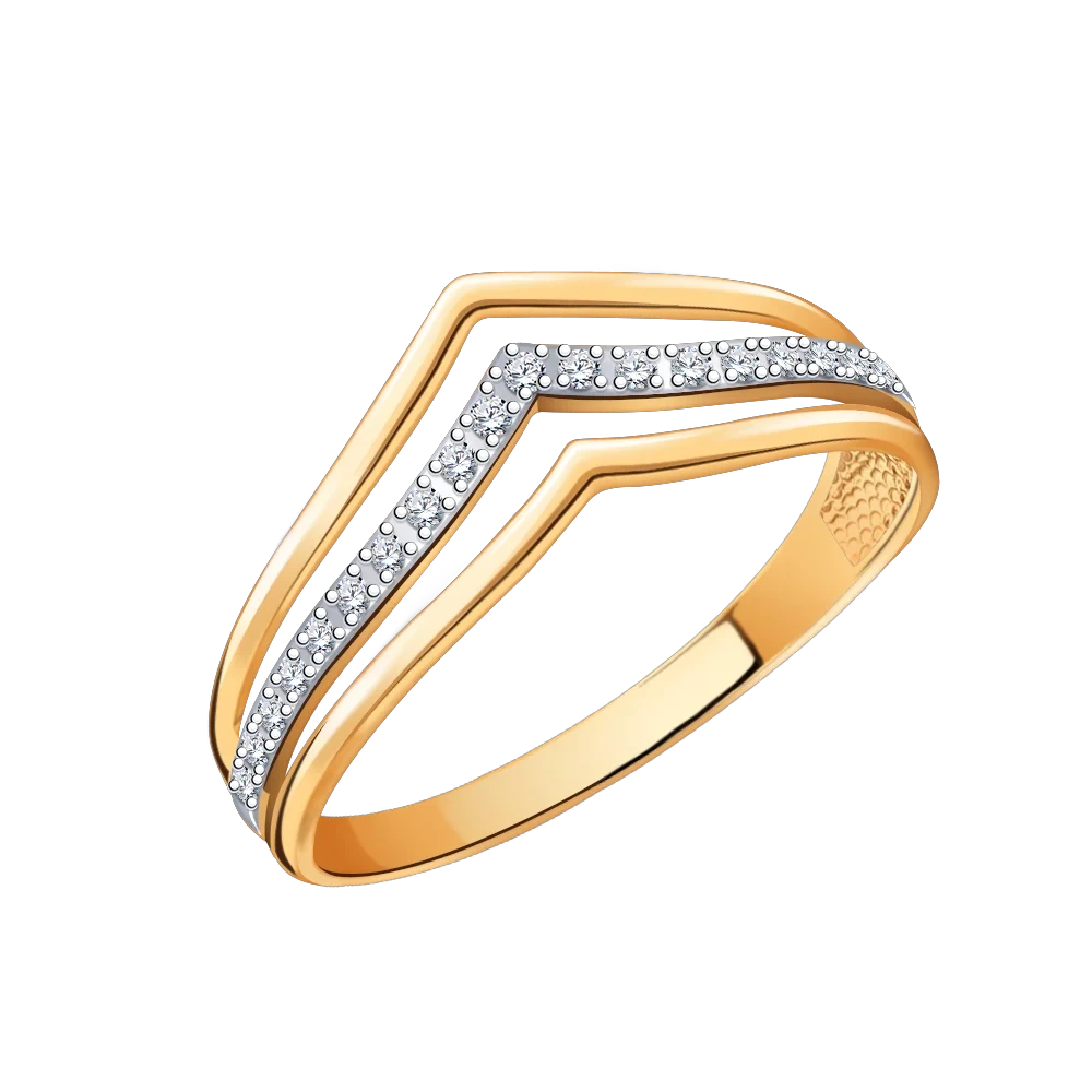 Кольцо Атолл  10975_16 16р 1.33гр  - фото 2