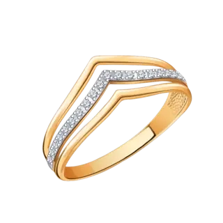 Кольцо Атолл  10975_16 16р 1.33гр  - фото 2