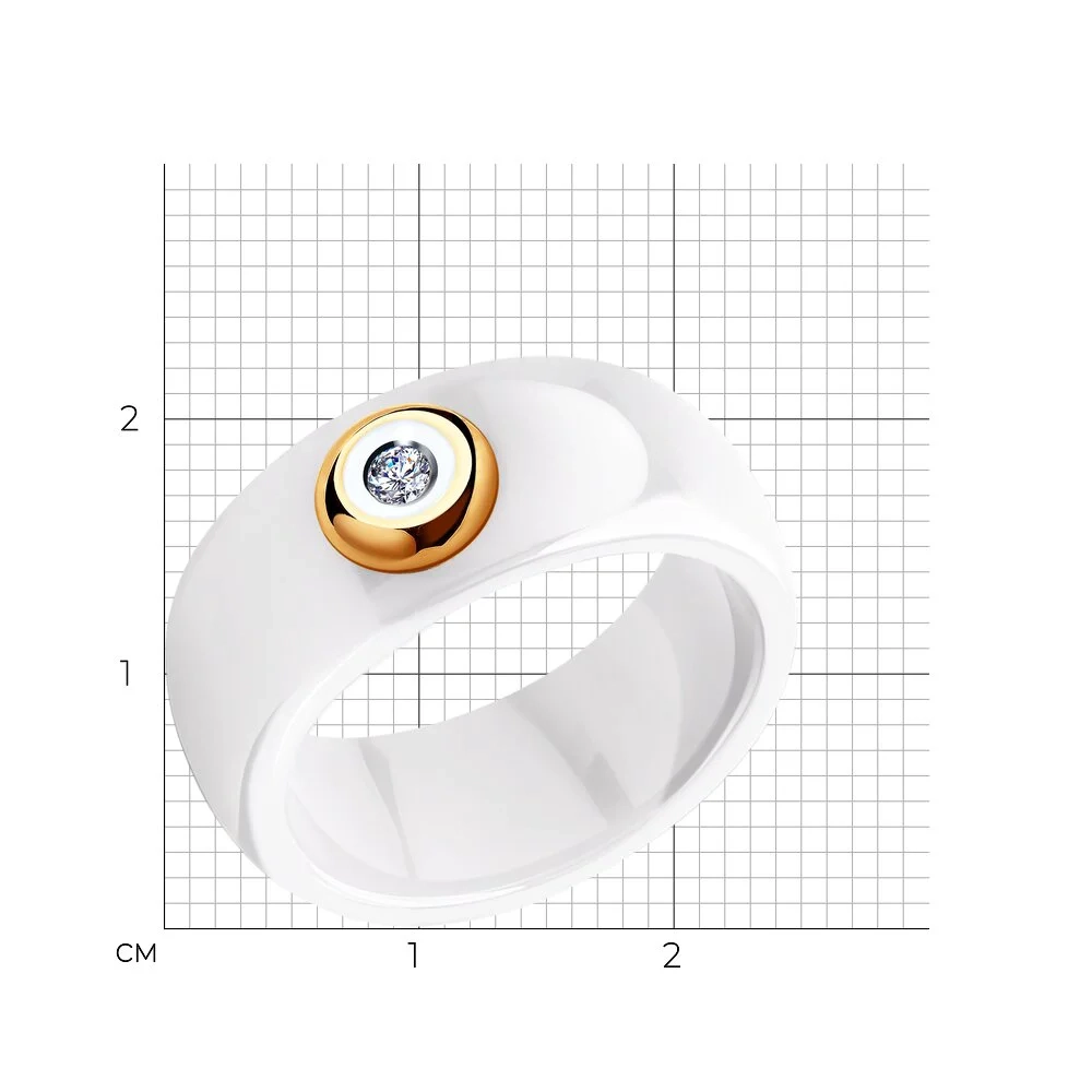 Кольцо Sokolov 6015013_18.5 18.5р 0.55гр  - фото 4