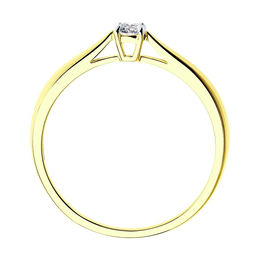 Кольцо  Sokolov 019147-2_16.5 16.5р 1.28гр  - фото 4