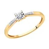 Кольцо Sokolov 51-210-01672-1_16.5 16.5р 1.62гр  - фото 4