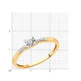 Кольцо Sokolov 51-210-01672-1_16.5 16.5р 1.62гр  - фото 3