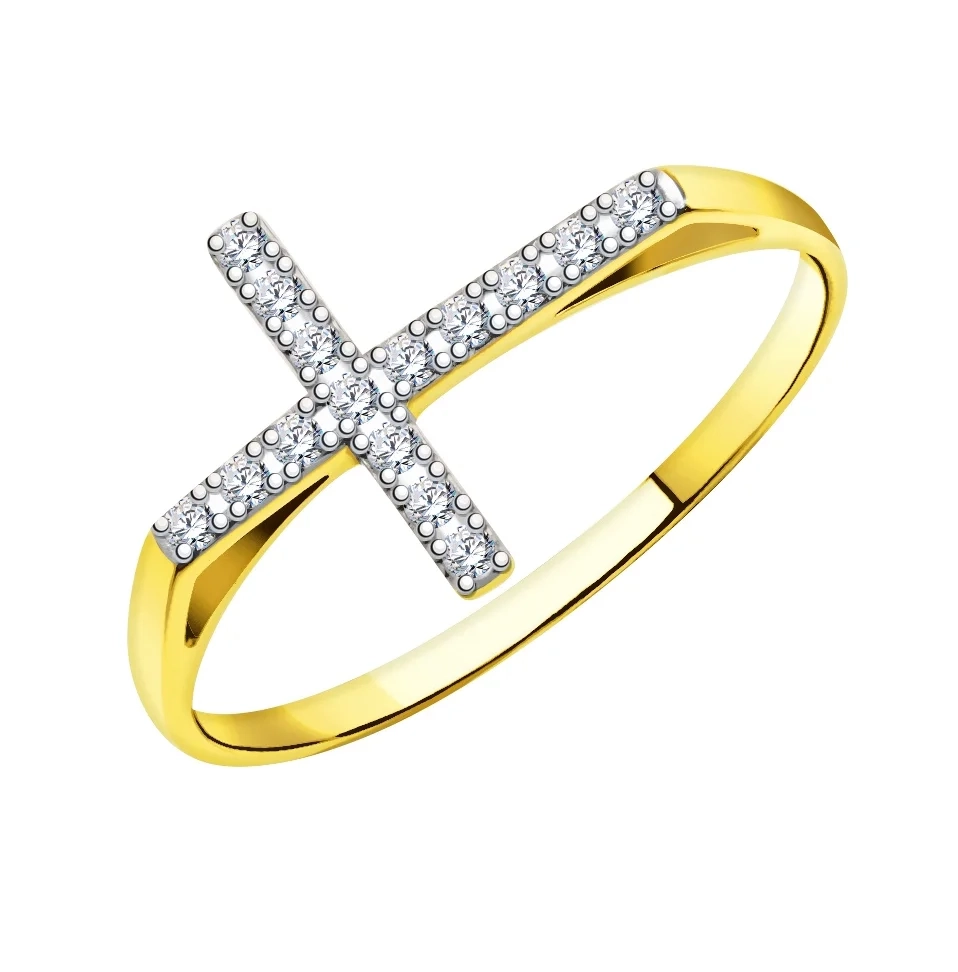 Кольцо Атолл л10765_17 17р 1.3гр  - фото 2