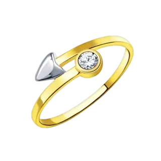 Кольцо Атолл  л10750_15.5 15.5р 1.14гр 