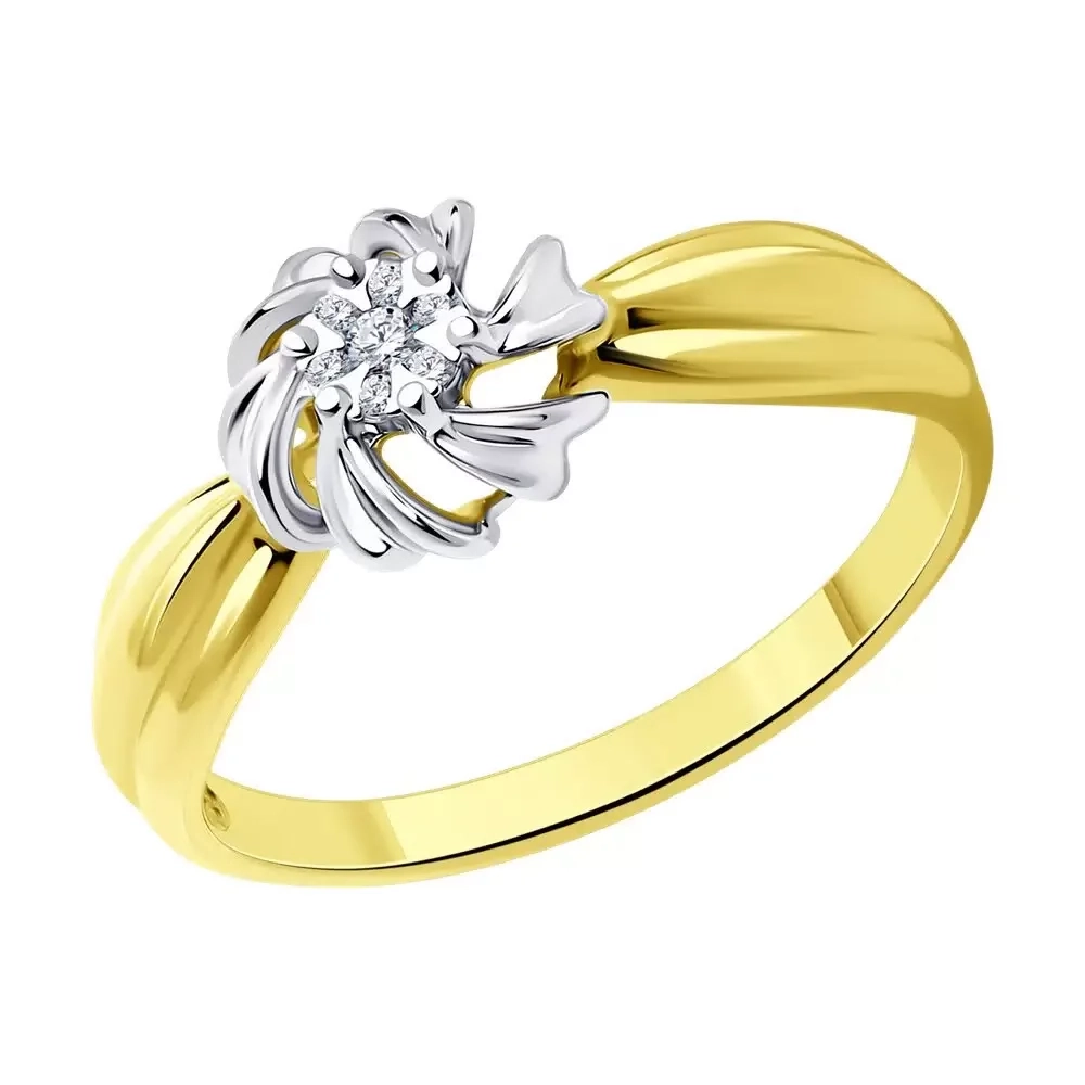 Кольцо Sokolov 1011518_17 17р 2.28гр  - фото 4