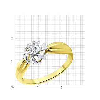 Кольцо Sokolov 1011518_17 17р 2.28гр 