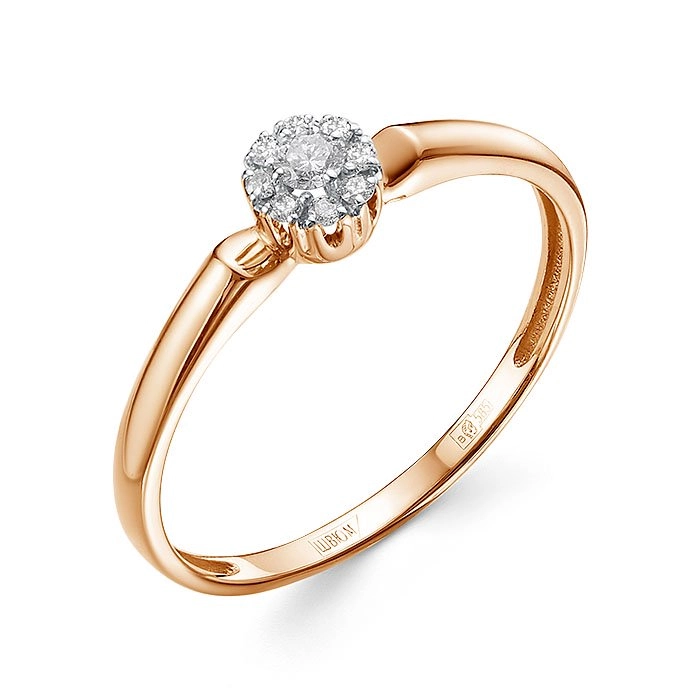 Кольцо Family Jewelry К2533-120 16,5р 0,65гр. 