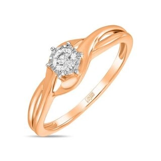 Кольцо Лукас 82139670-165 16,5р 1,8гр 0,13ct. 