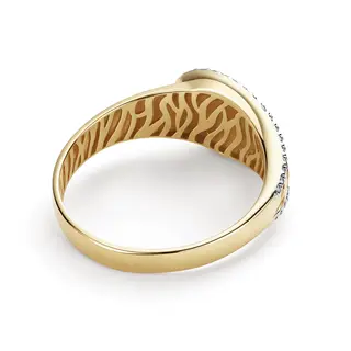 Кольцо Goldos 15796-300 18р 2,3гр 0,129ct. 