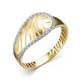 Кольцо Goldos 15796-300 18р 2,3гр 0,129ct. 