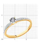 Кольцо Sokolov 1011979_16.5 16.5р 1.36гр  - фото 5