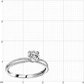 Кольцо Goldos GDS142665 16р 1.8гр 