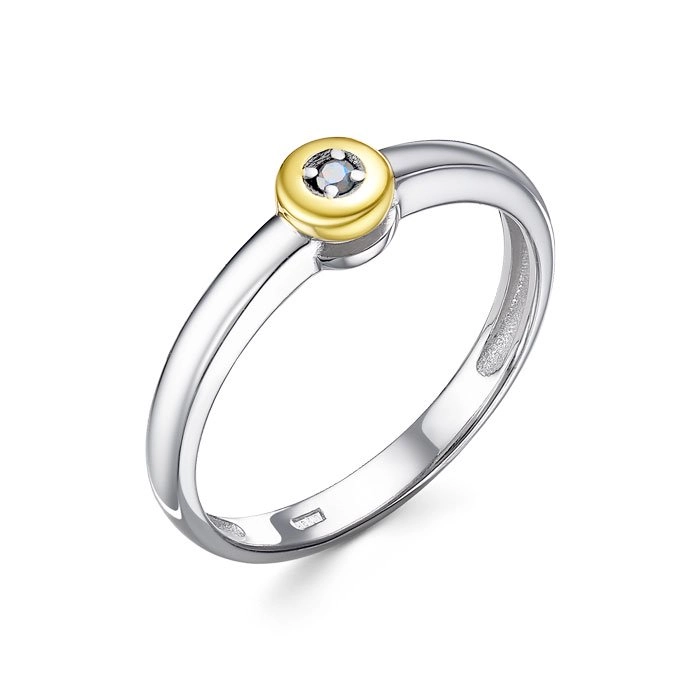 Кольцо Family Jewelry К1453/Ag-620ПОЗ 19р 1,1гр. 