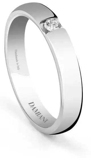 Кольцо Damiani 16492 д 14р 3,5гр 0,05ct. 