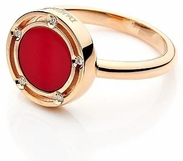 Кольцо Damiani 13355 д 14,5р 4,65гр 0,35гр 0,025ct. 
