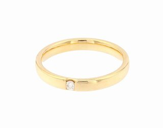 Кольцо Damiani 7503 д 20р 6,6гр 0,07ct. 