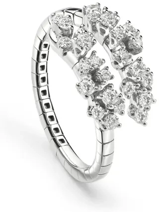 Кольцо Damiani 15819 д 15-17р 3,9гр 0,400ct. 